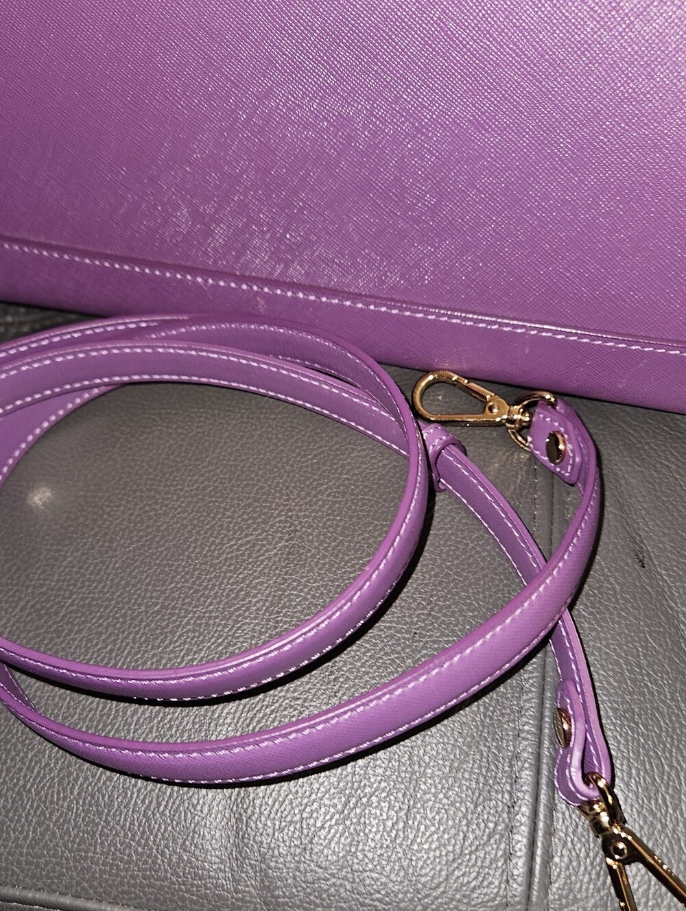 MCM Safiano Leather Large 2way Bag - Picture 9 of 12